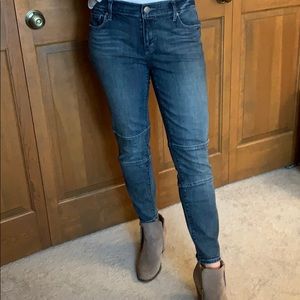 Loft modern skinny ankle jeans